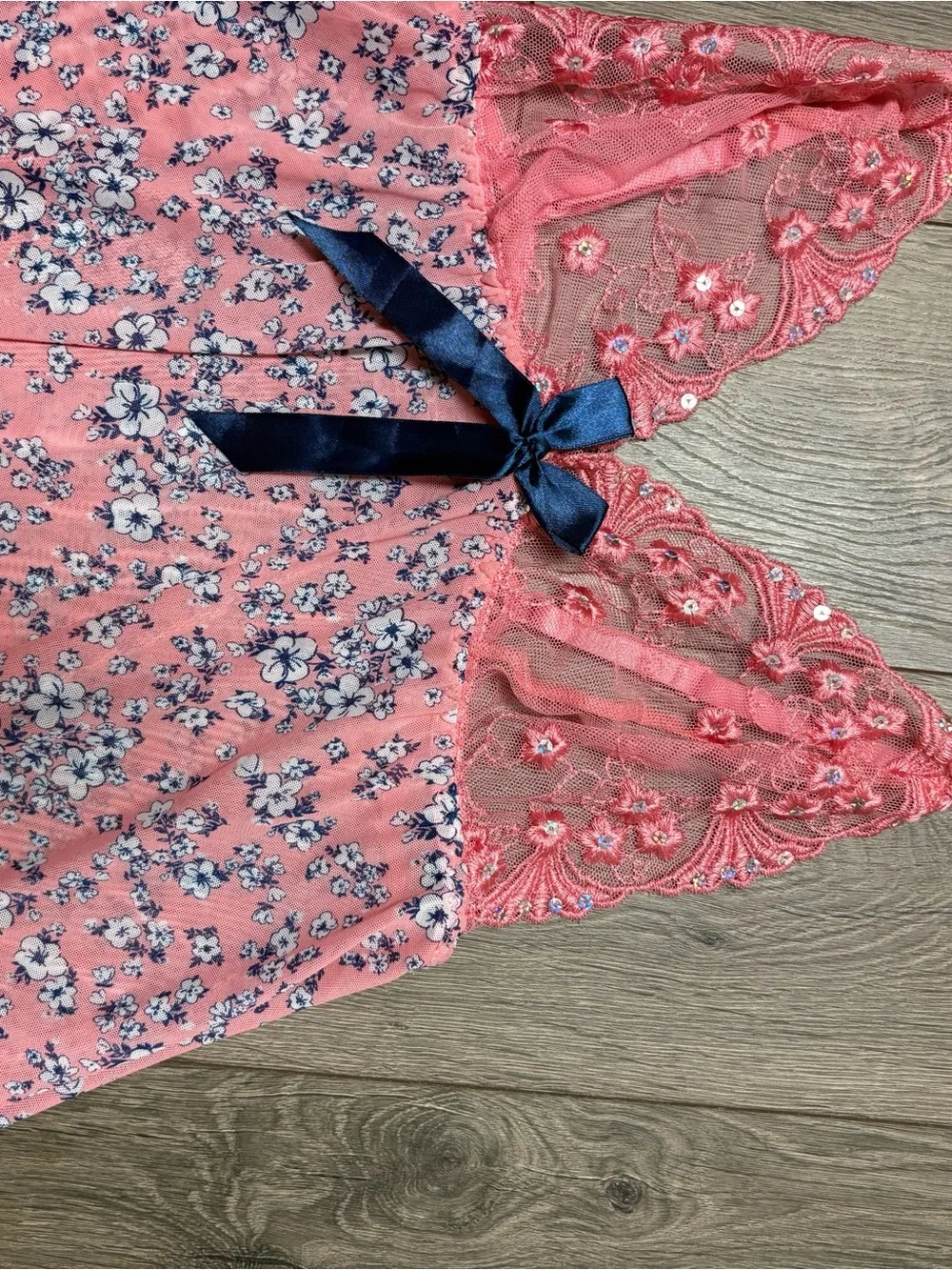 floral babydoll mesh lace lingeire mini dress tank top